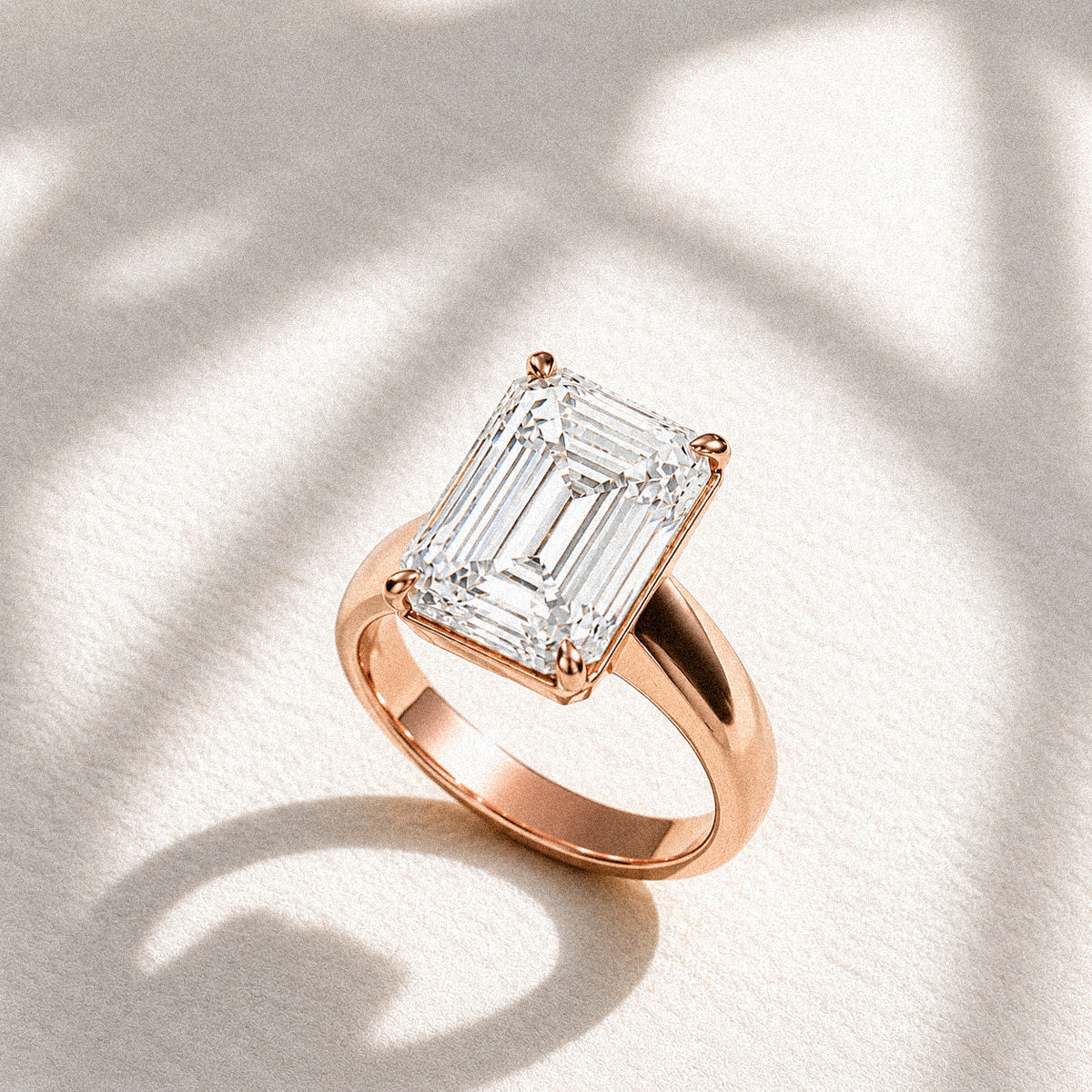 Still Light Cushion Bezel Ring