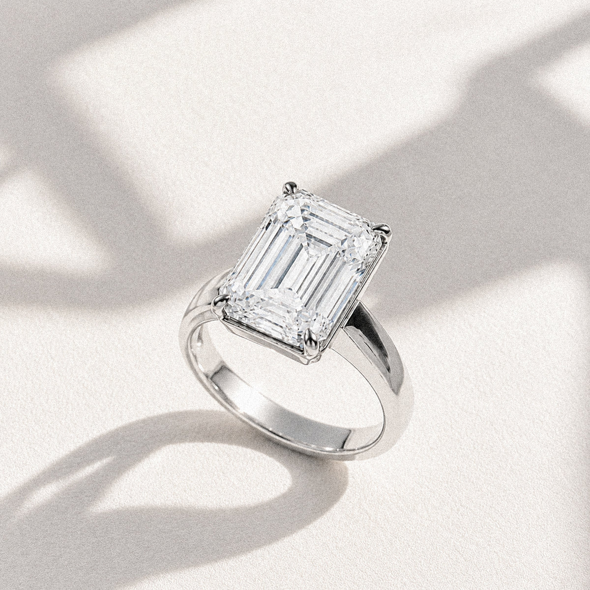 Still Light Cushion Bezel Ring